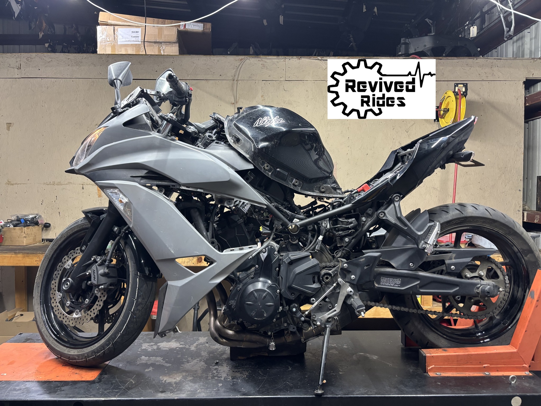 New Parts! Full part out of a 2017 Kawasaki Ninja 650. All