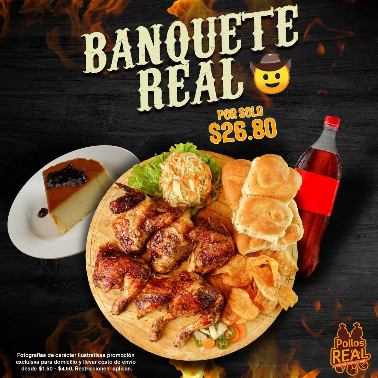 Pollos Real - 🤠 #LoNuevo para celebrar nuestro...