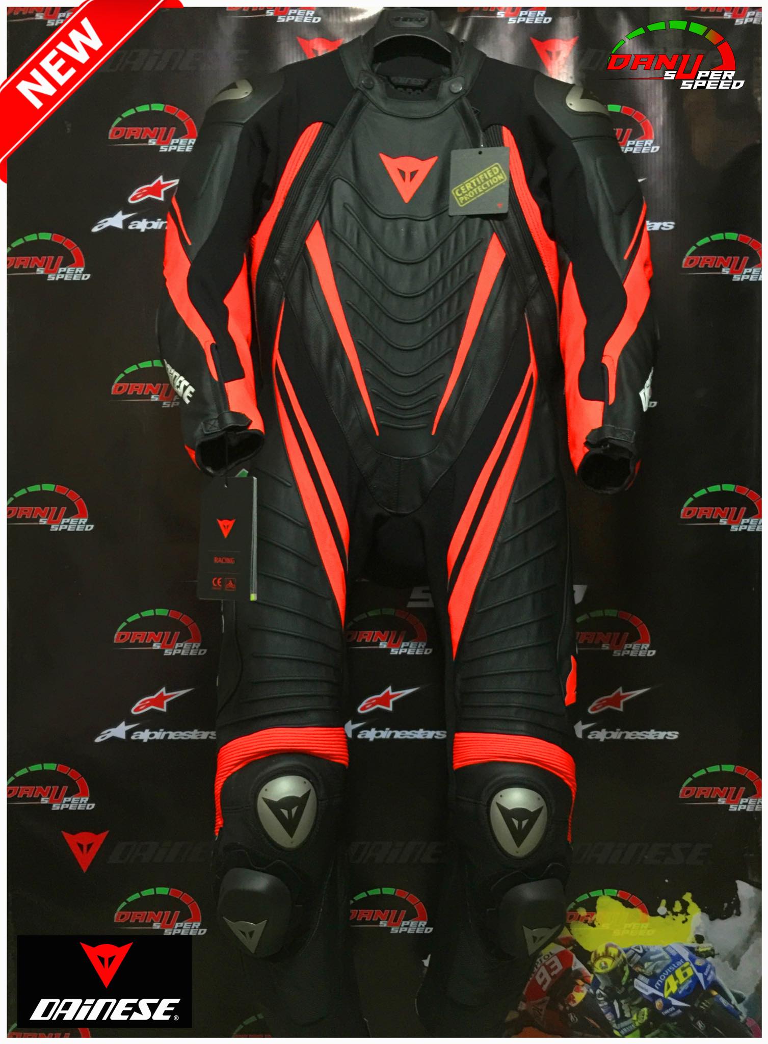 DAINESE AERO EVO D1 Race Suit 2016 (1Piece) • This model really 