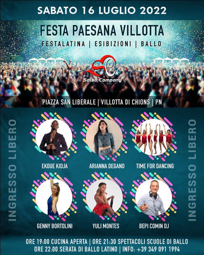 Buongiorno Ragazzi! SABATO 16... - Salsa Company Ekouekid | Facebook
