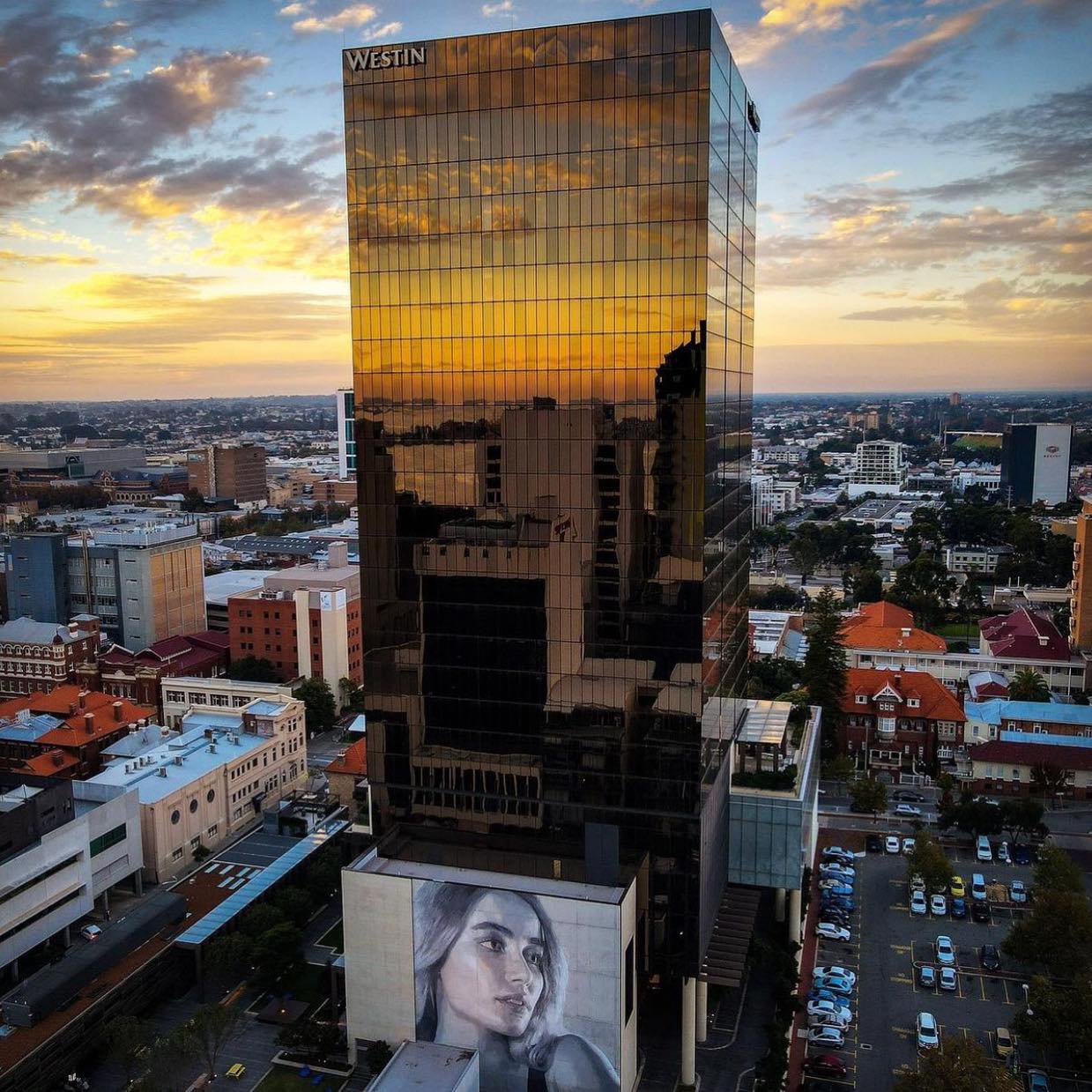 The Westin Perth - Incredible capture of The Westin Perth and our RONE ...
