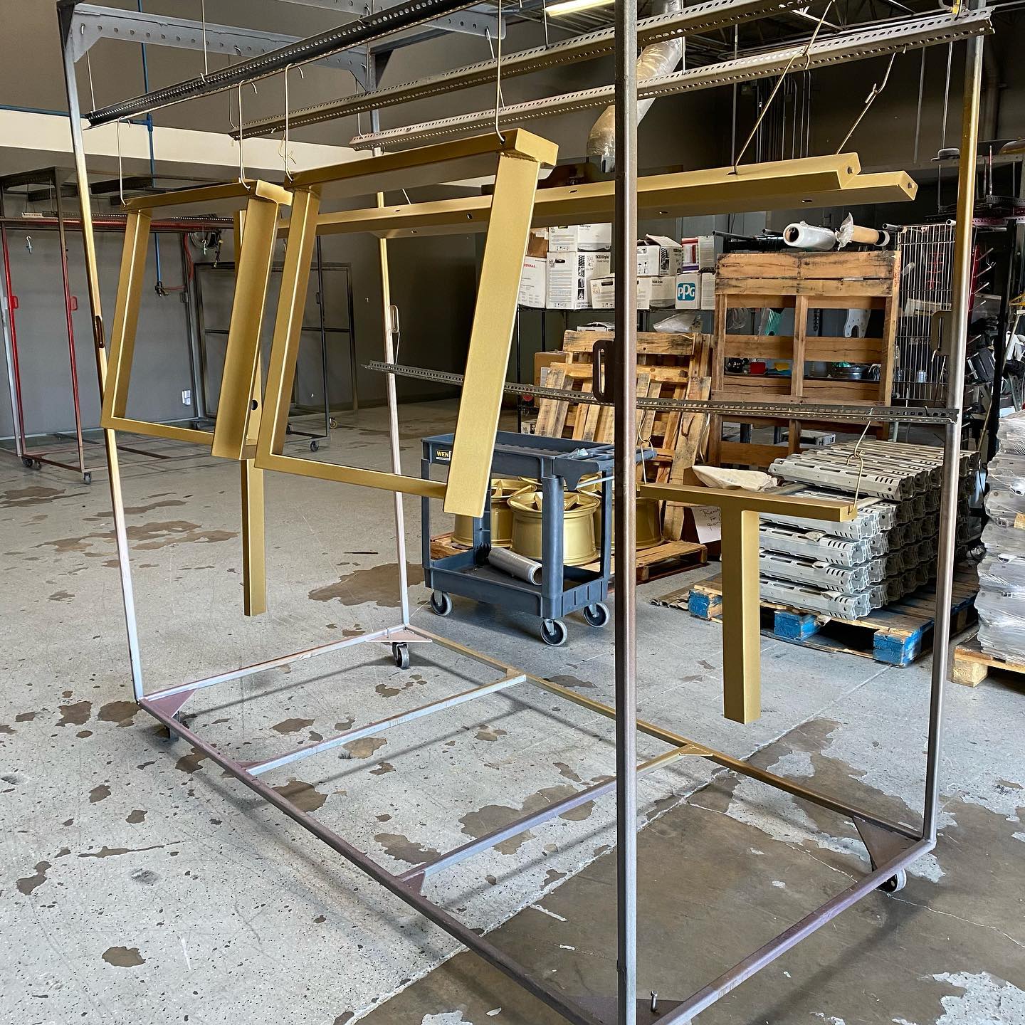 Table base refinished in... - Unit F14 Powder Coating