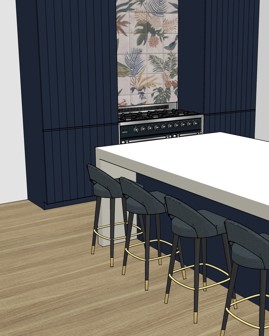 Batch Interior - The kitchen • In the process of choosing...