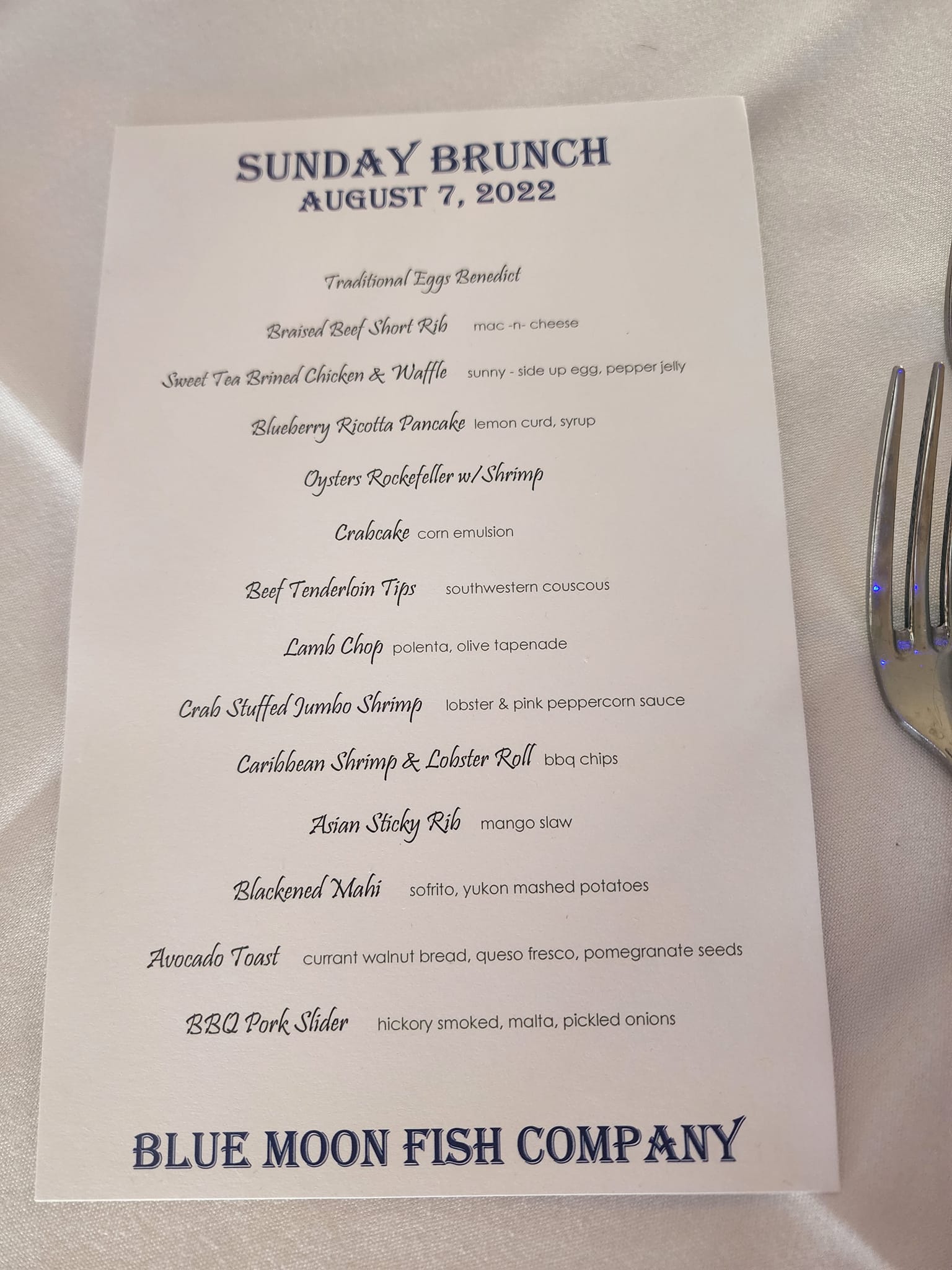 blue moon fish co dress code Co. Sunday brunch reservations recommended BFCM25SOLDOUT Short dress with square Size:US 14.5