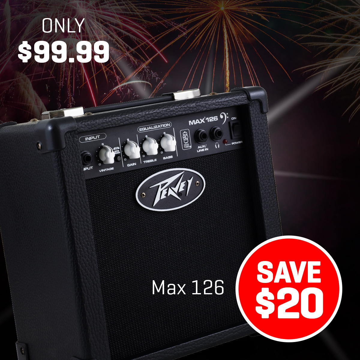 Peavey Max 160 bass head amp found at low price