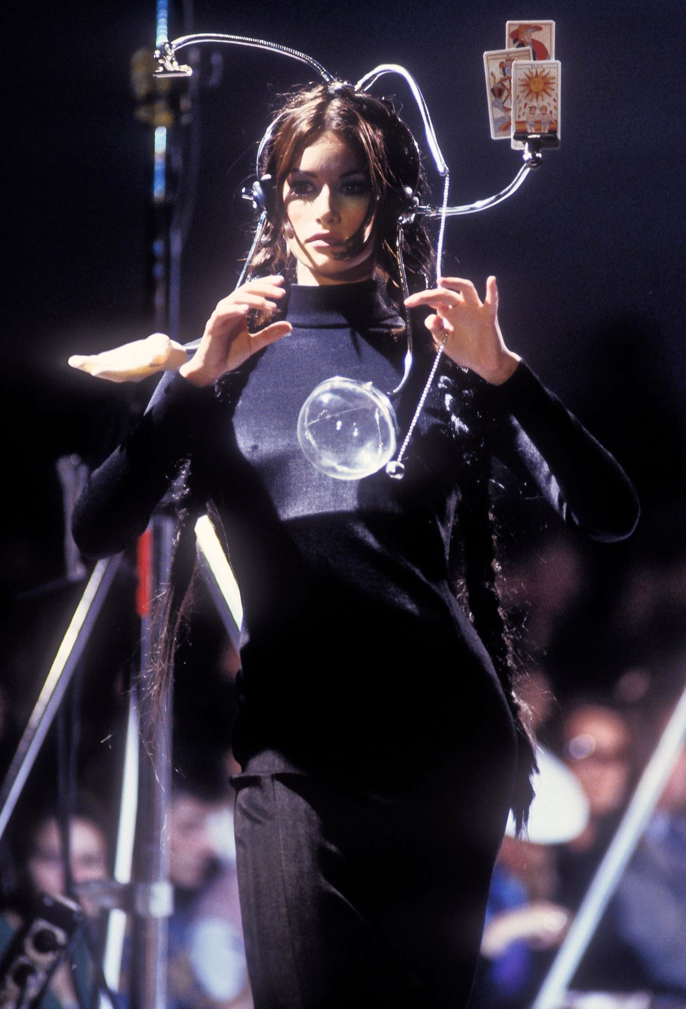 tbt 1992 AmFAR Jean Paul Gaultier fashion show. Photo by Douglas