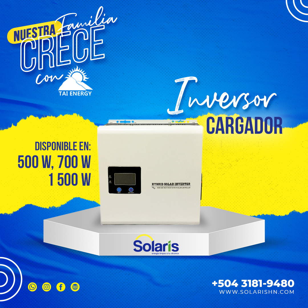 Solaris Honduras - Nuestra familia crece con el Inversor Cargador. Este ...