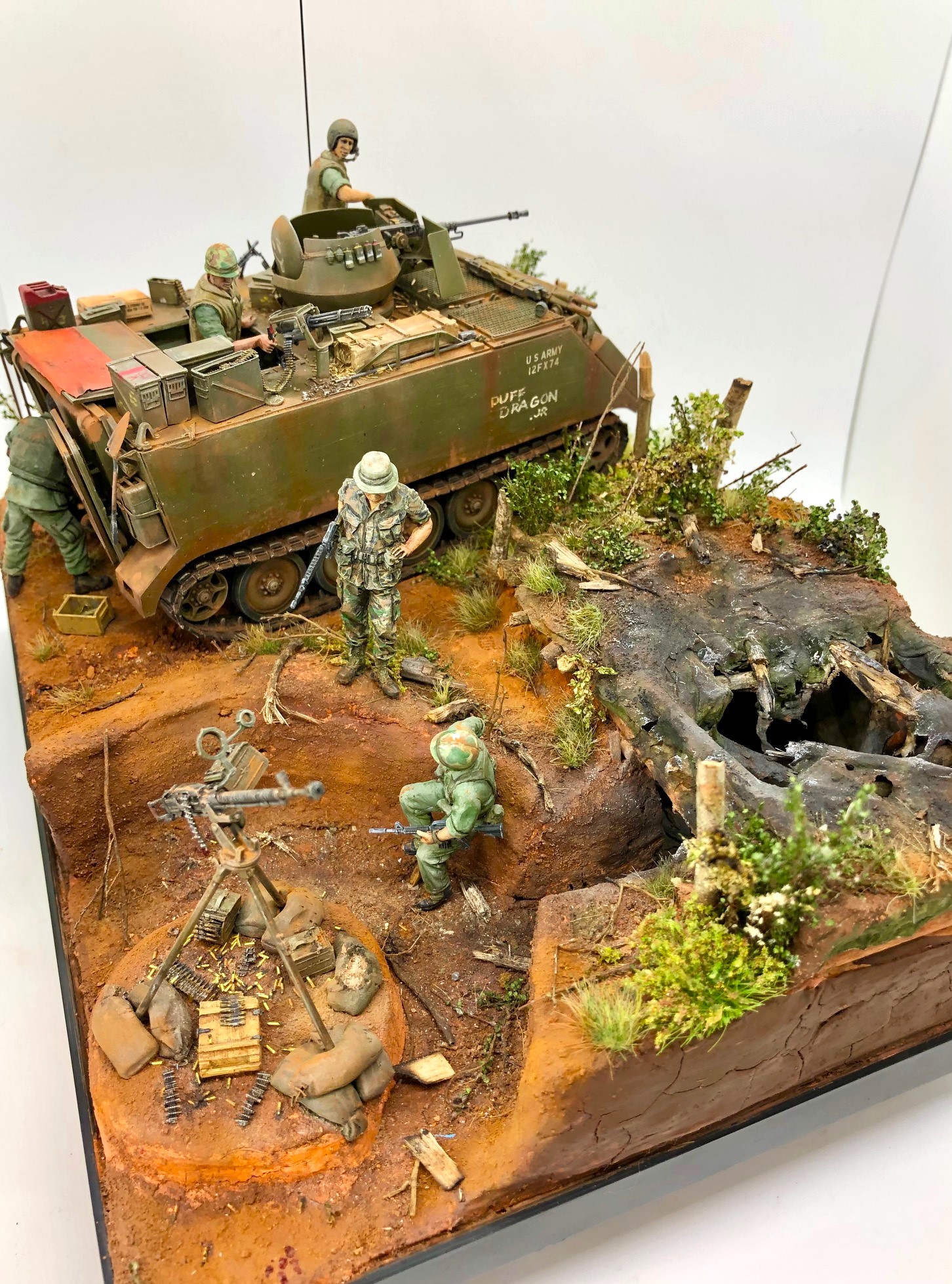 Vietnam & Indochina War Scale Models & Dioramas | Completed. Took long ...