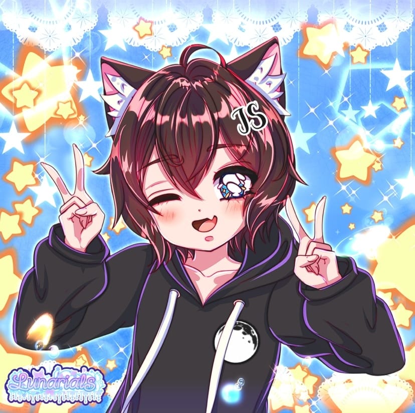 VRChat Community | Friend commissioned this art of my VRchat rusk ...