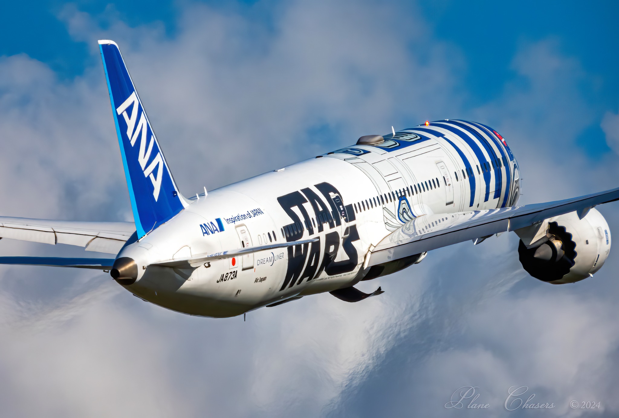 Star Wars R2-D2 Livery 😍 ✈️: ANA (All Nippon Airways) - Boeing