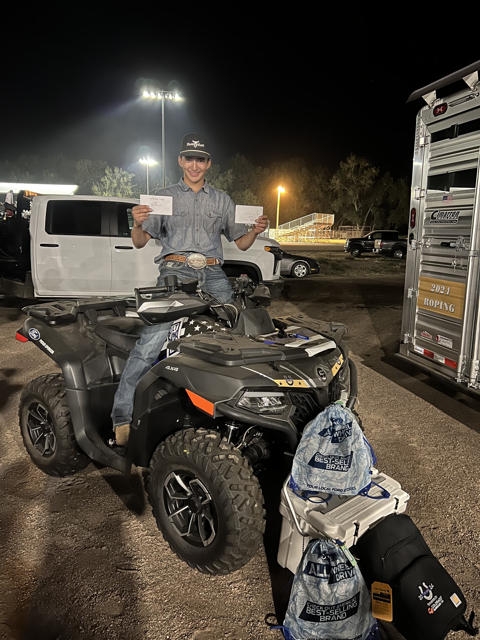 10-33 - Congratulations to our 8.5 Incentive High Point Roper, Aaron ...