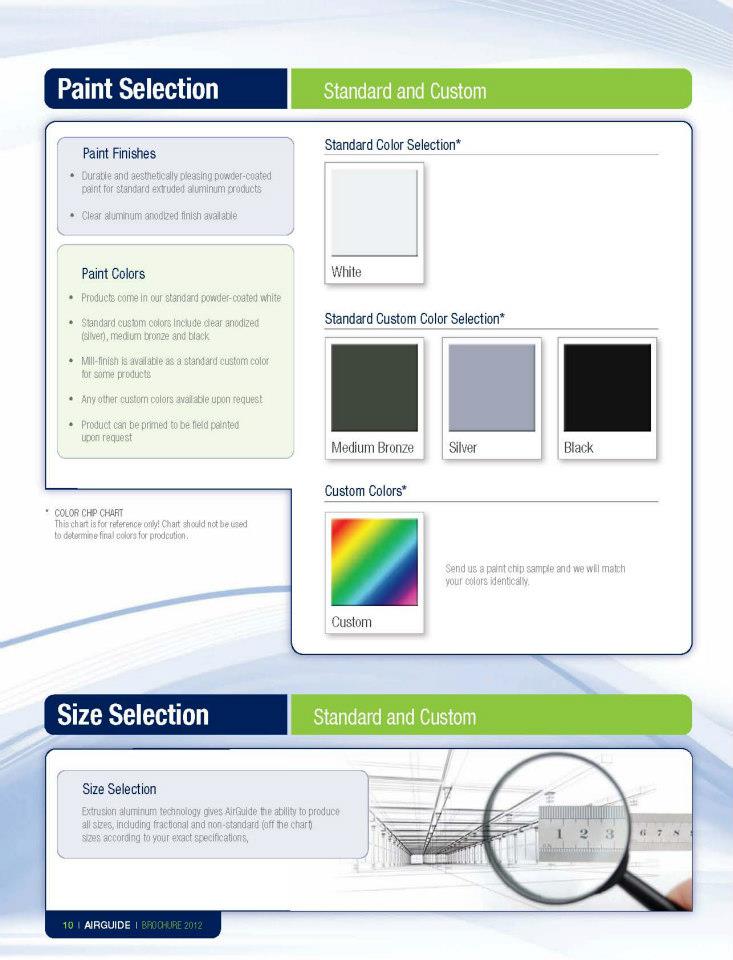 AirGuide Grilles, Registers & Diffusers