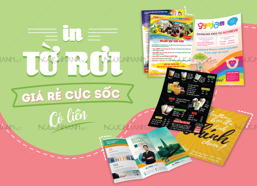 🎉🎉 TỜ RƠI - LEAFLET - TỜ... - Thiết kế in ấn Dấu Chân Việt | Facebook