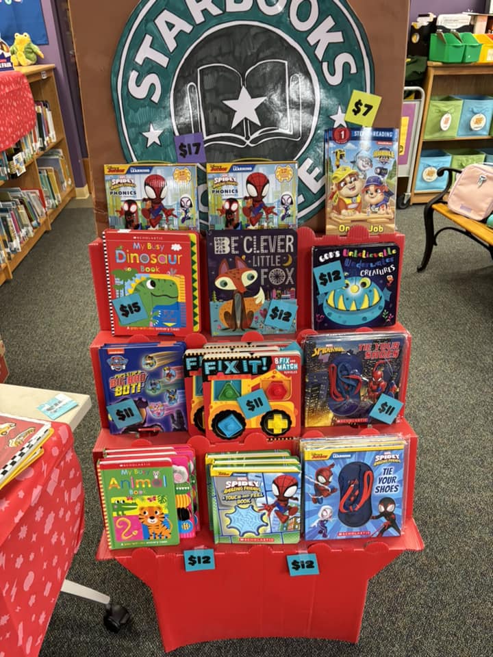 Ruby - Here is a sneak peek of our Book Fair. | Facebook