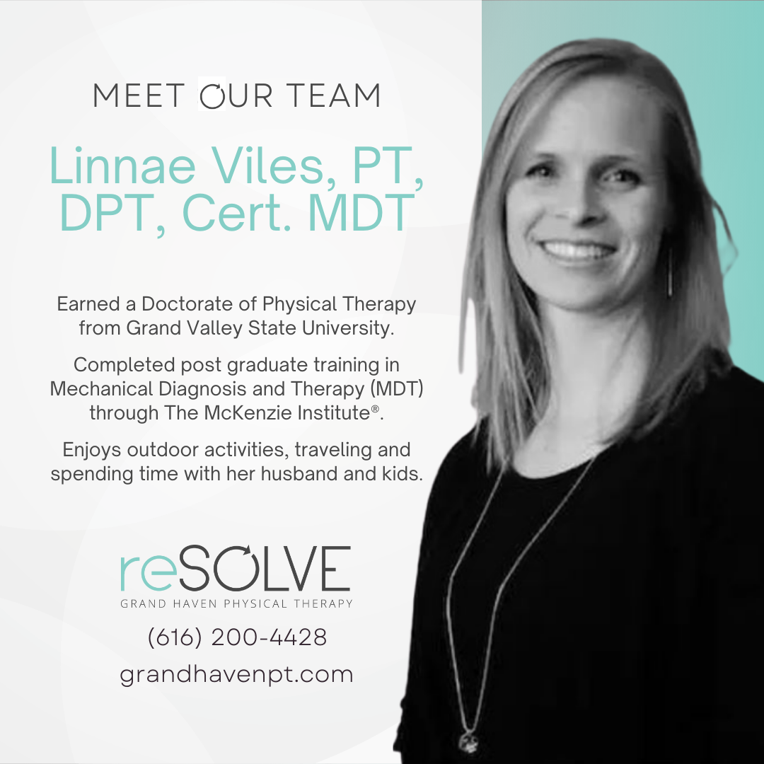 Our team is... - ReSOLVE Grand Haven Physical Therapy