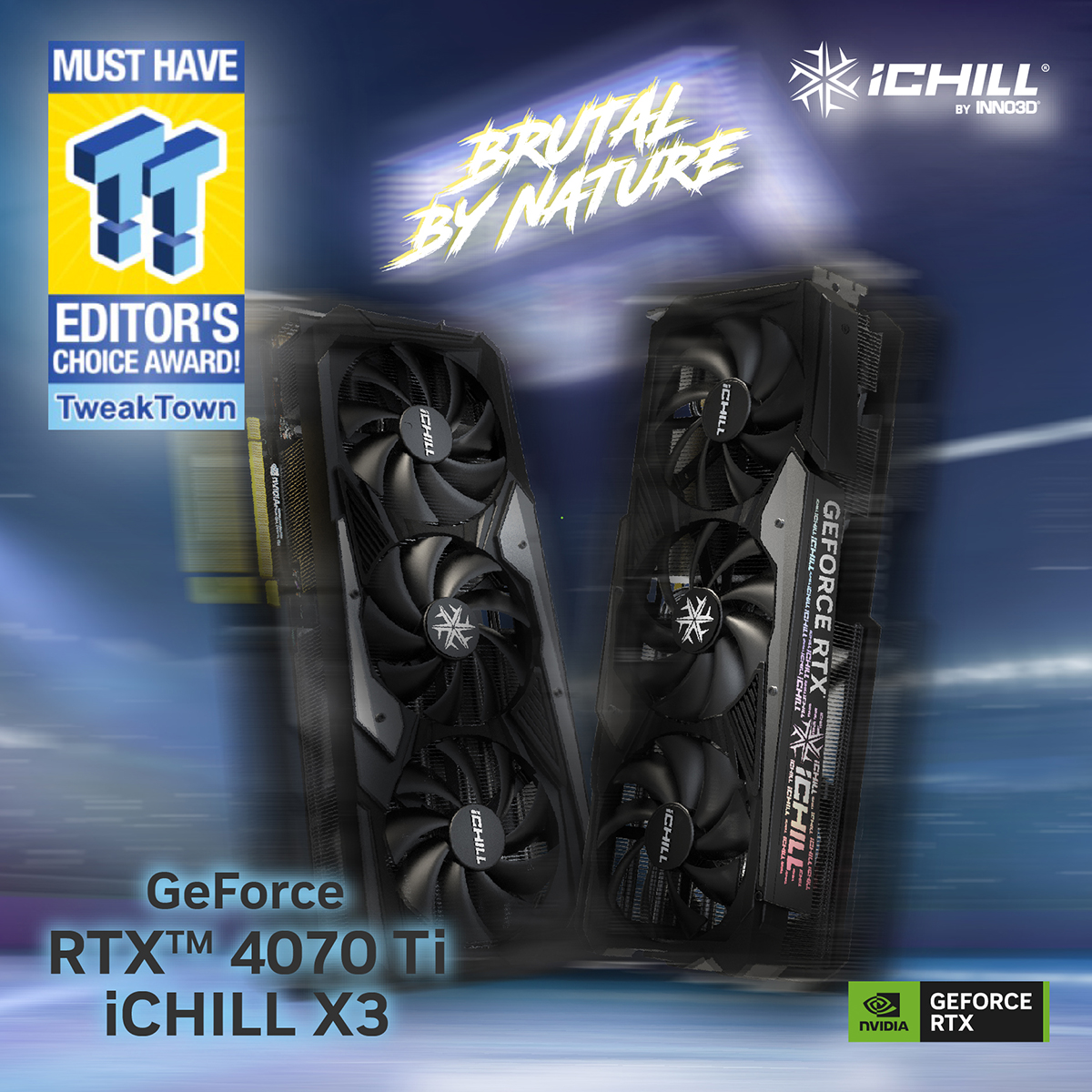 INNO3D GeForce RTX 4070 Ti iCHILL X3 gets 