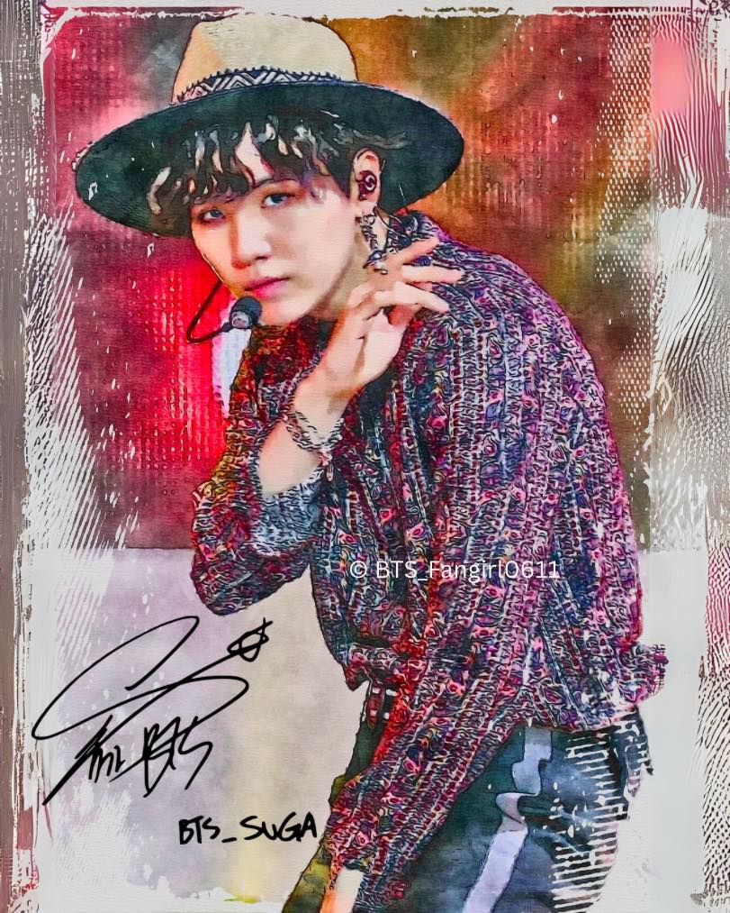 ▻ SUGA || BTS 2ND MUSTER ZIP CODE 22920 (POST CARD SET