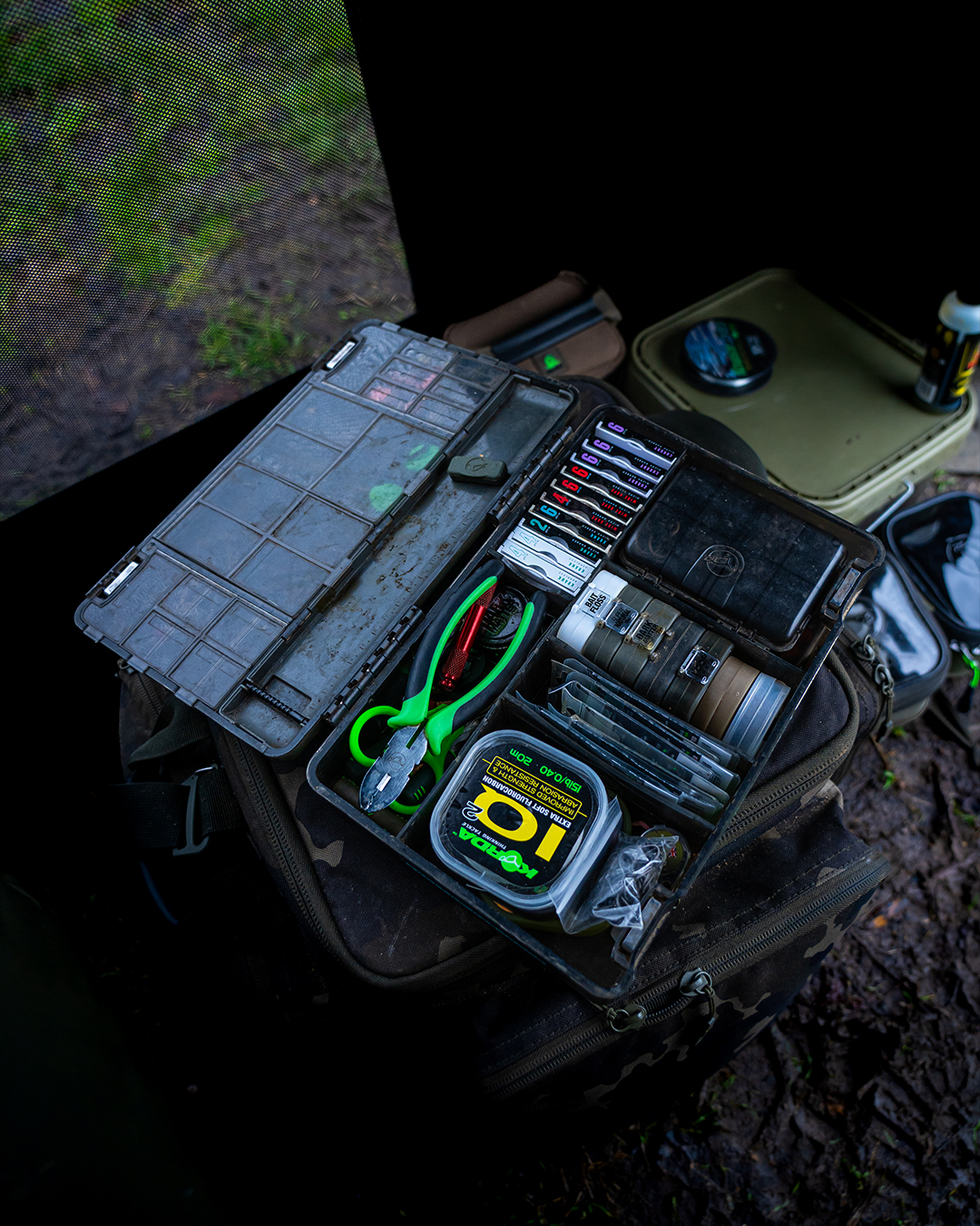 carp fishing tackle box fully loaded Boxes | Pike, Carp, Coarse Starter Kits The Korda Tacklebox Collection Tackle Box Large - Product