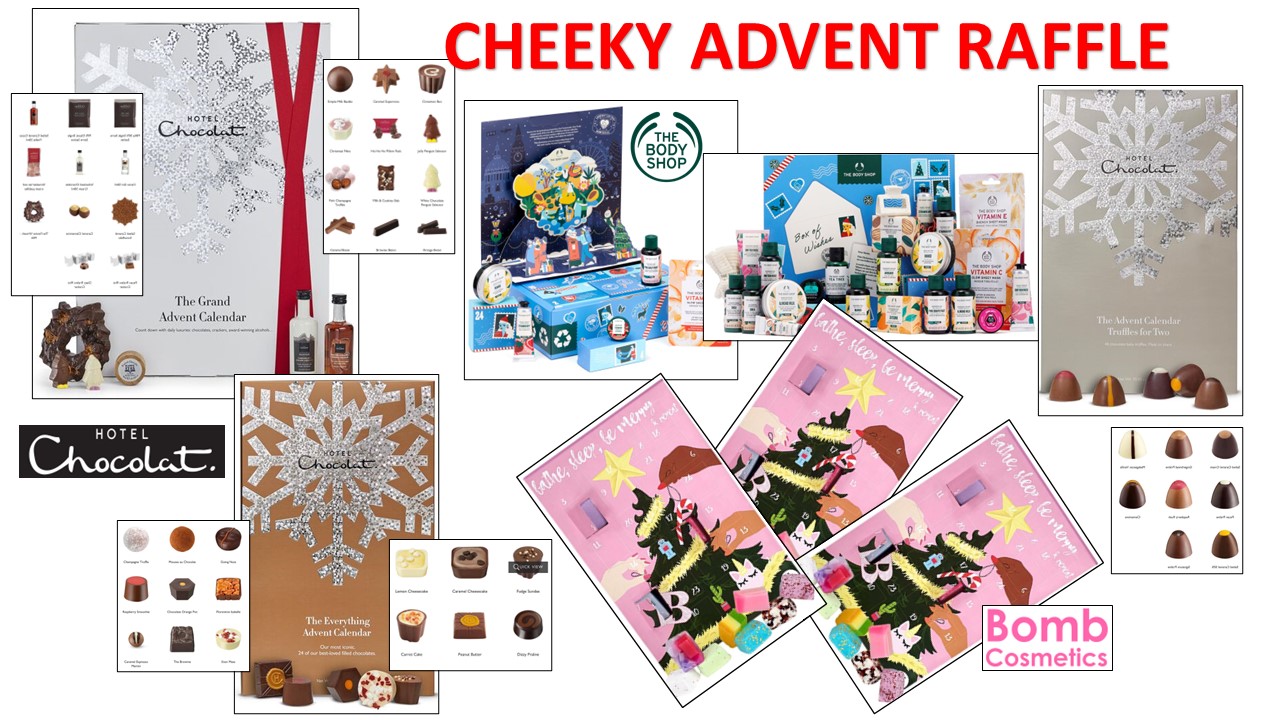 Happy - CHEEKY ADVENT RAFFLE - Extended for 1 day 😁😁 Who doesn't like ...