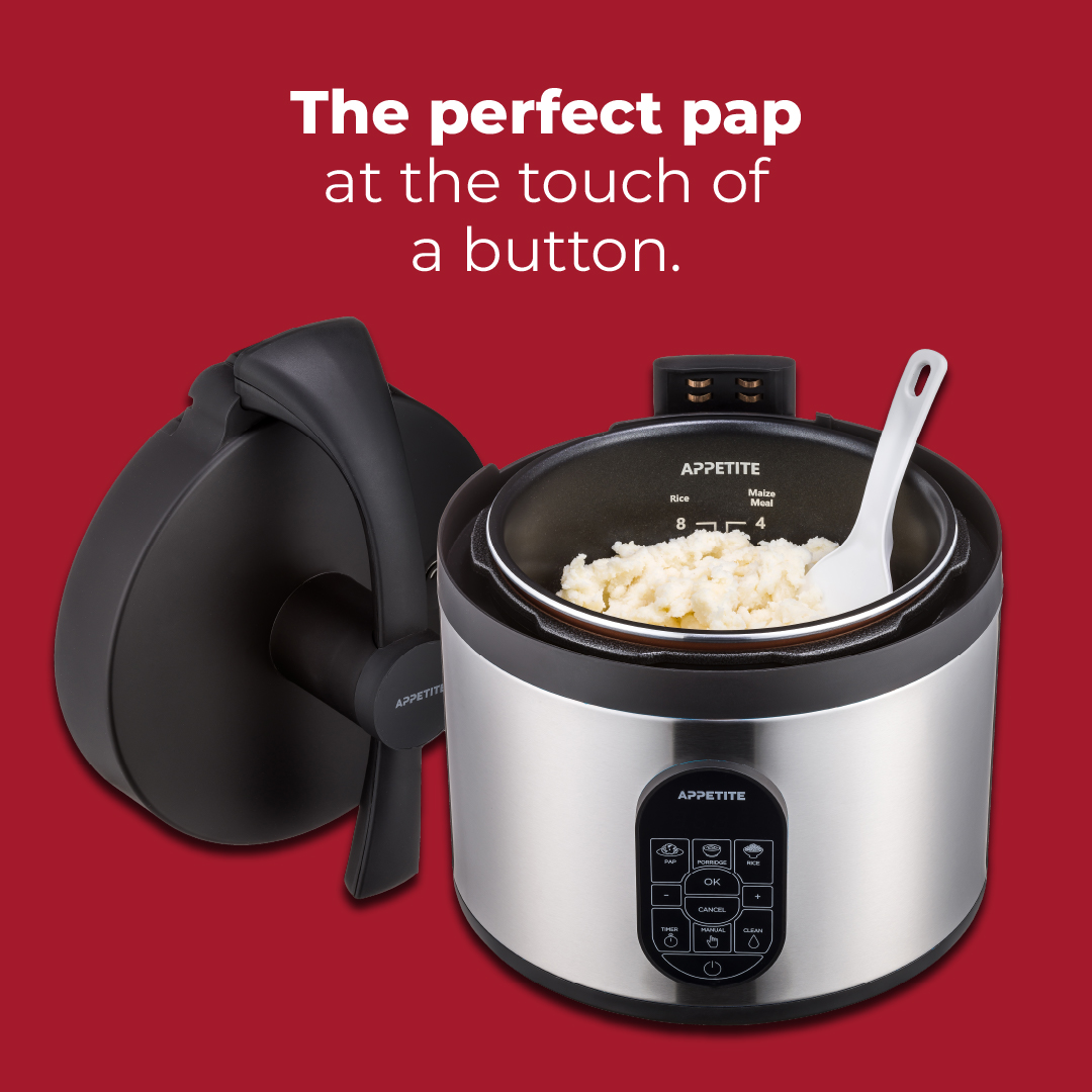 Appetite - 🔥 Perfect Pap & Phuthu at the Touch of a Button! No more ...