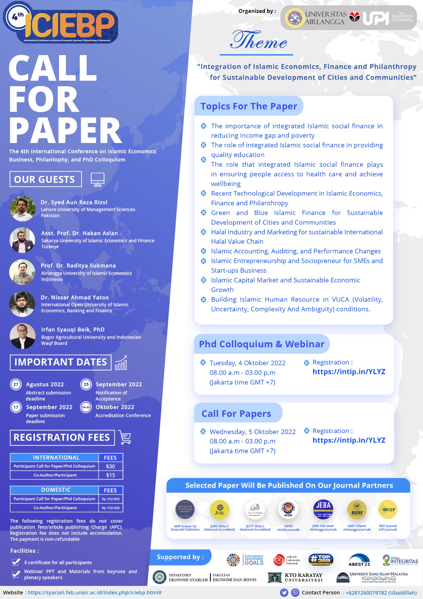 Chula OIA - 📢 [Call for Paper] ICIEBP 2022 📢 Read more:... | Facebook