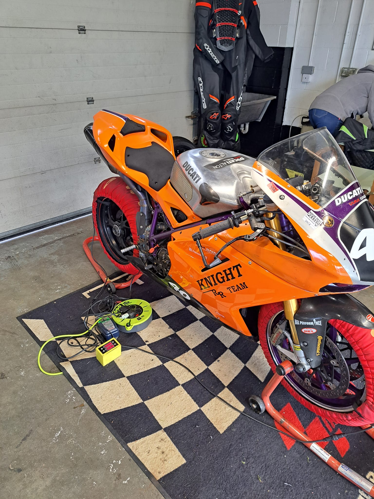 Jamie Ingham racing