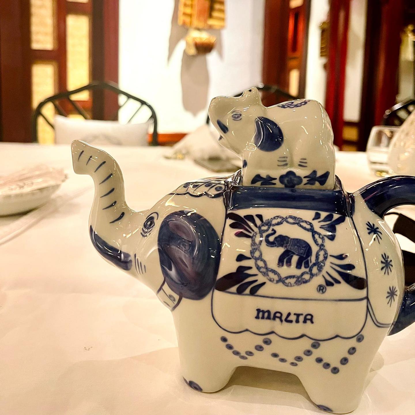 Blue Elephant Malta - 🐘 The cutest pot of tea to finish off a delicious ...