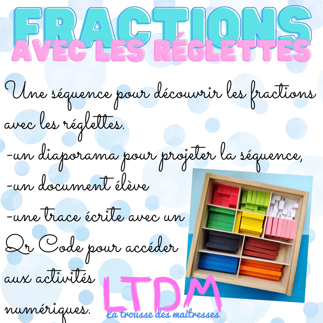 Une séquence sur les fractions... - La trousse des maitresses | Facebook