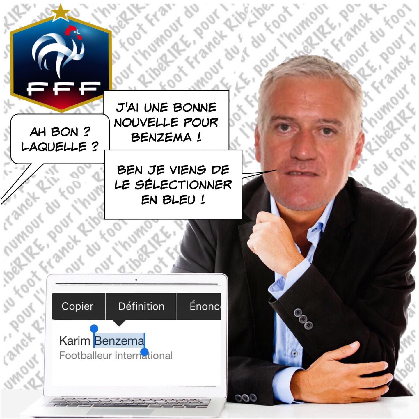 Franck Riberire Pour L Humour Du Foot Accueil Facebook