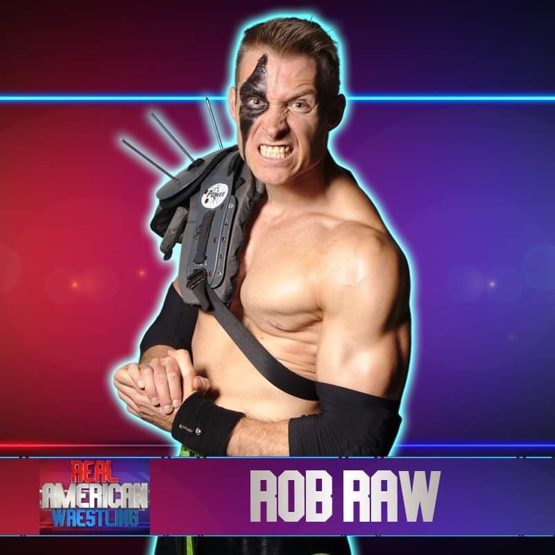 Real American Wrestling - Uiteraard zal ook RingWarrior Rob Raw erbij ...