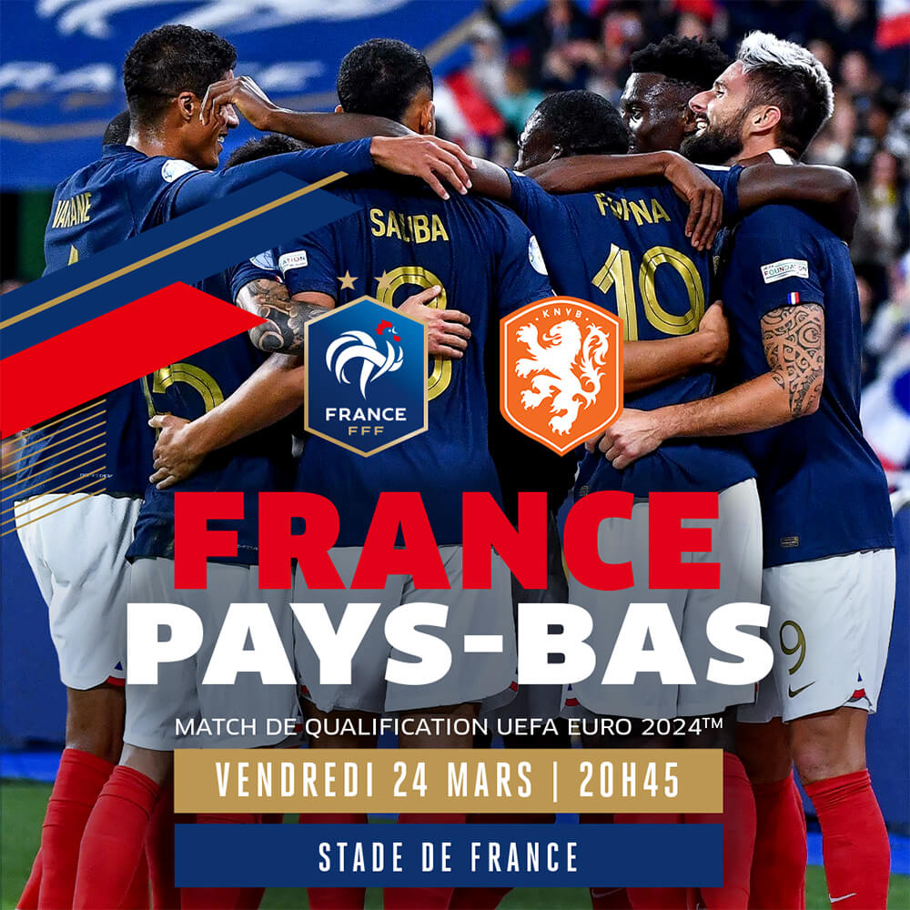 Carte Publicitaire France – Pays-Bas 2017 Mbappé Griezmann – Collection Football