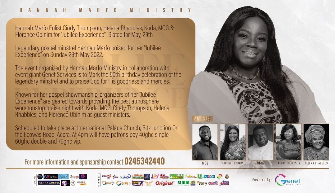 Glover's Hub - For Immediate Release *Hannah Marfo...