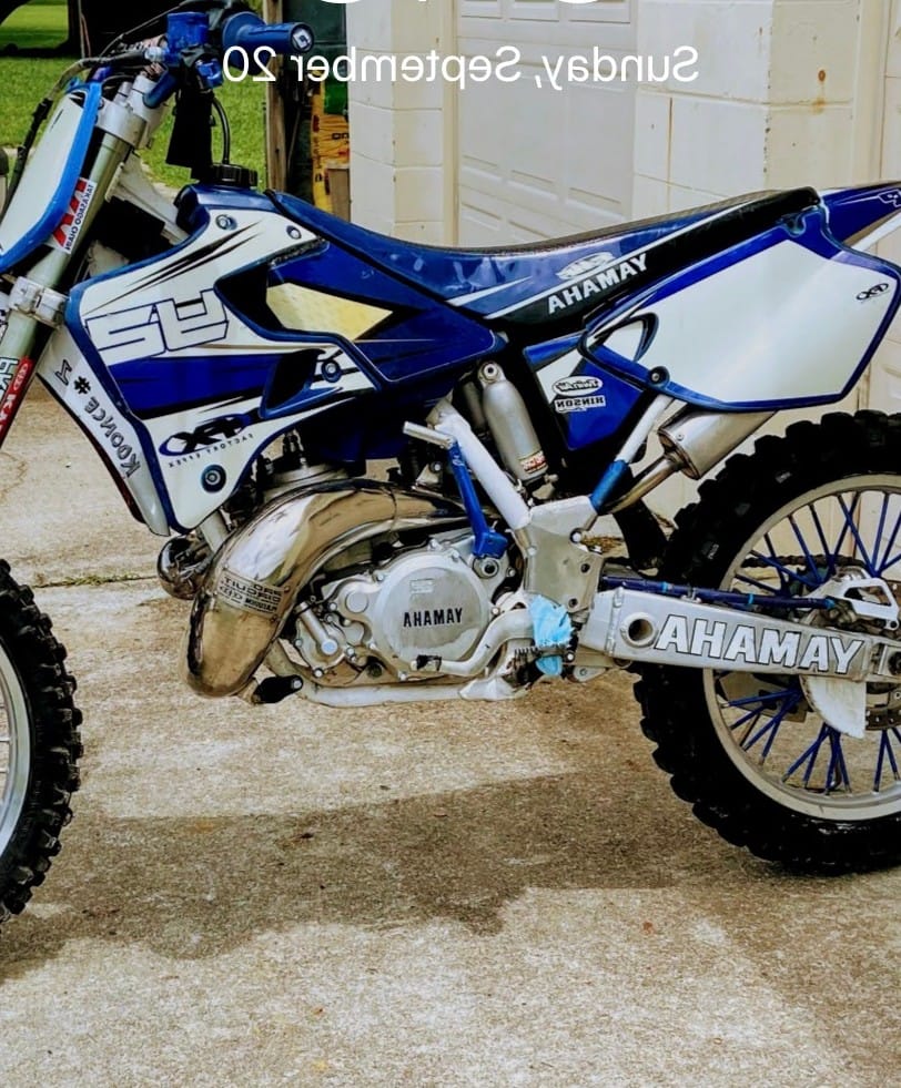 Yamaha 250 YZ 1996 : Jimmy Button Team Yamaha Xtreme PJ1