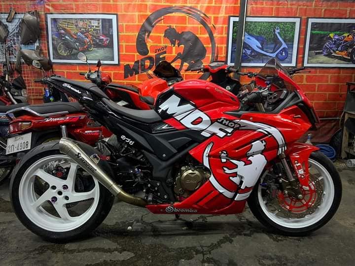 Kawasaki kr150 custom thailand