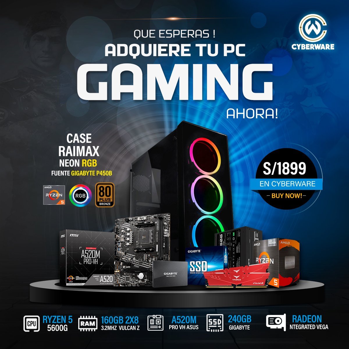 ADQUIERE TU PC GAMER PRECIOS... - Cyberware Gaming | Facebook