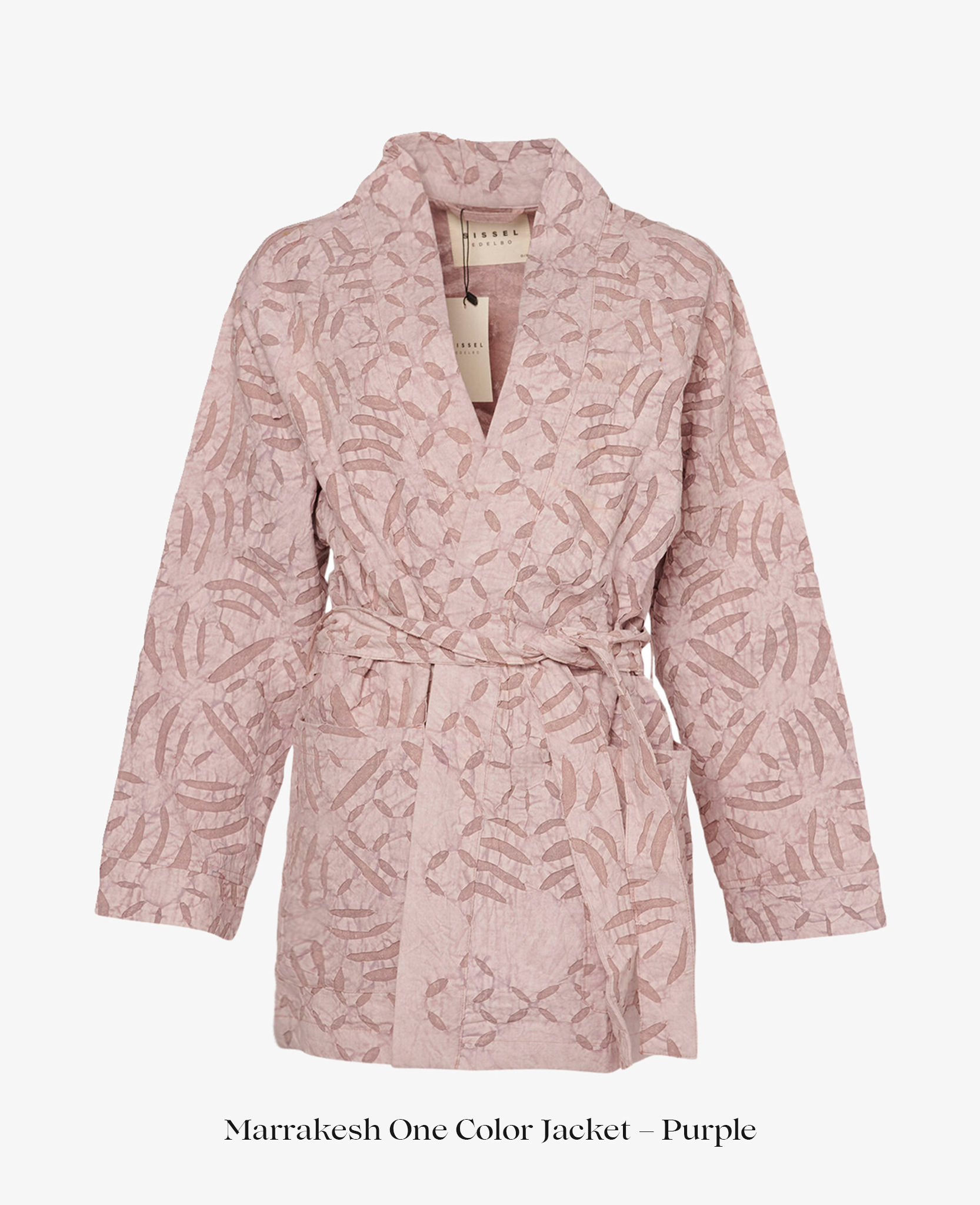 Marrakesh One color Jacket is made from Indian cotton blankets 