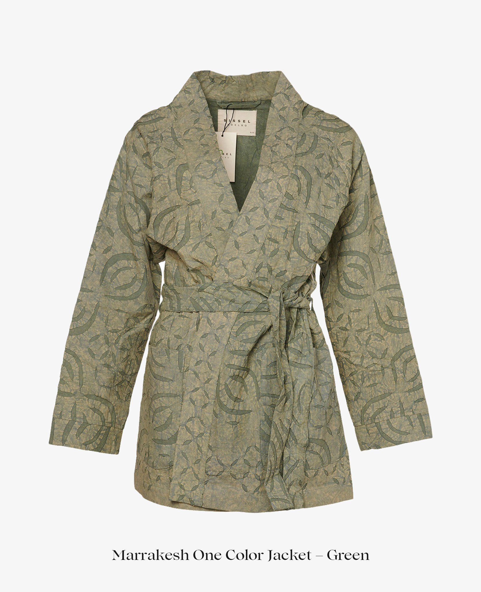 Marrakesh One color Jacket is made from Indian cotton blankets 