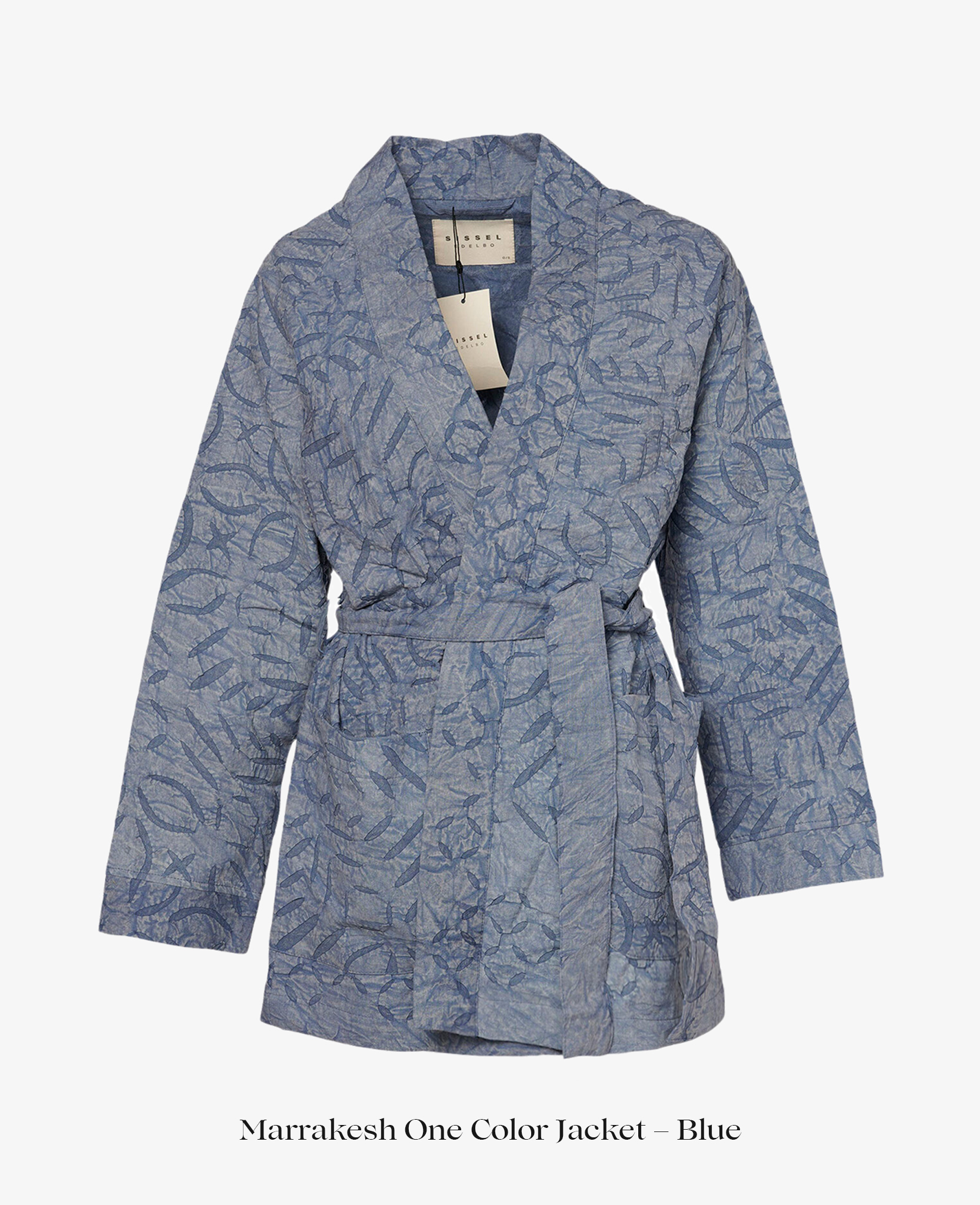Marrakesh One color Jacket is made from Indian cotton blankets 