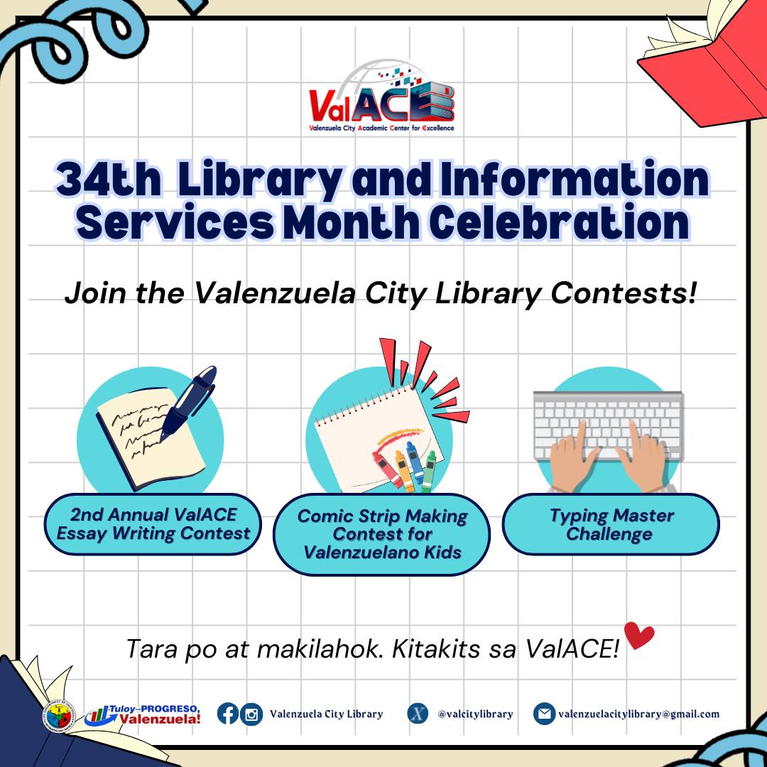 Valenzuela - Come and celebrate the 34th Library and Information ...