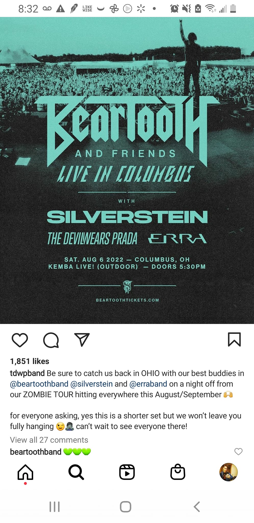 Zombie tour summer 2022 tickets on sale