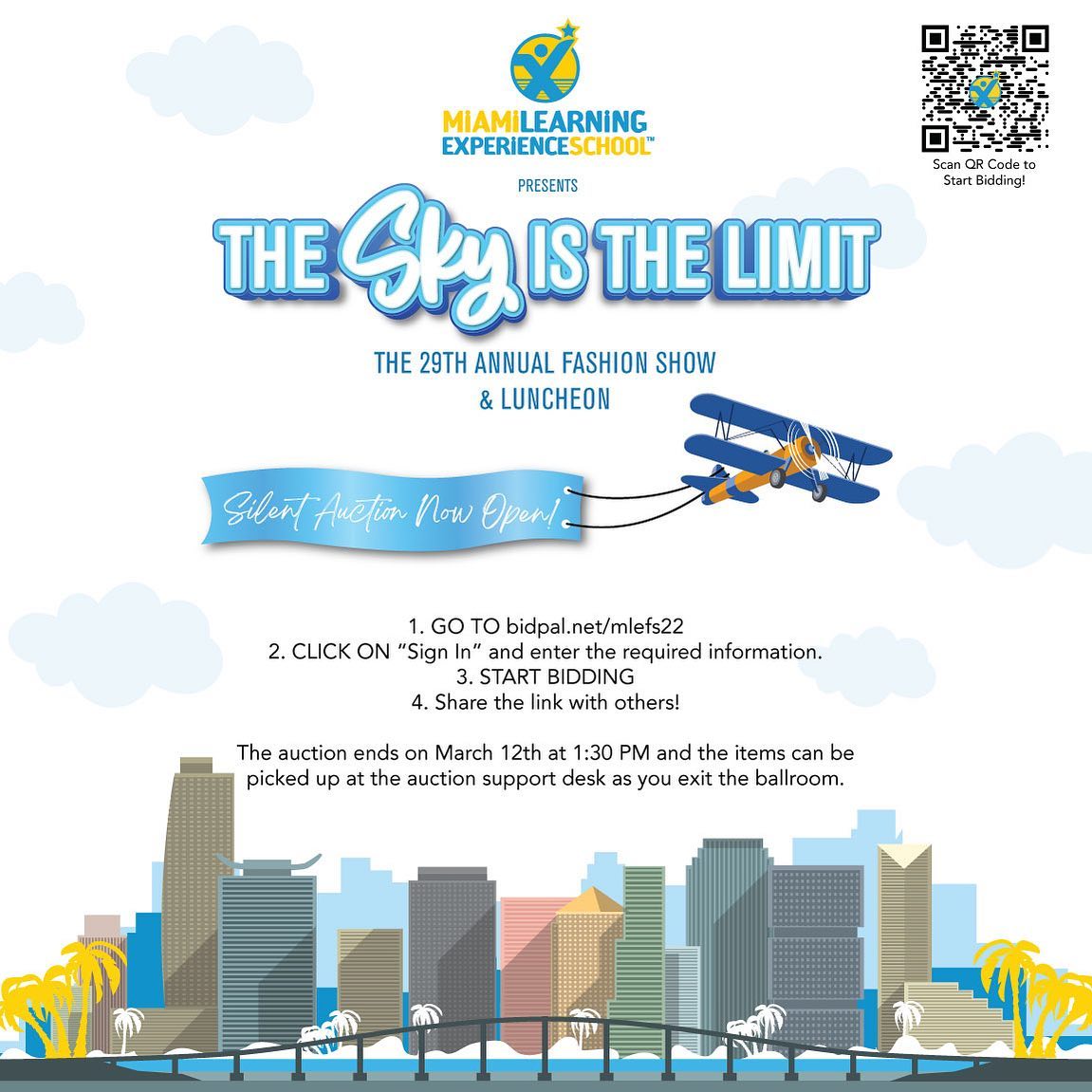 Miami Learning Experience School - The silent auction at the Fashion ...