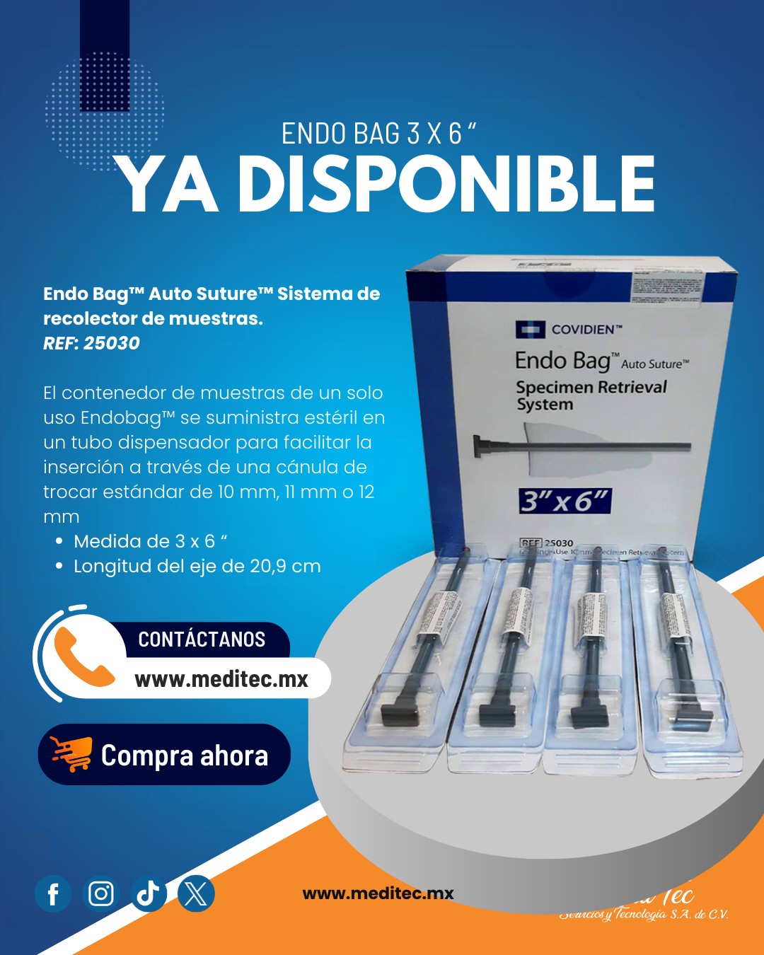 🦠 EndoBag de 10... - Meditec Servicios y Tecnología SA de CV | Facebook