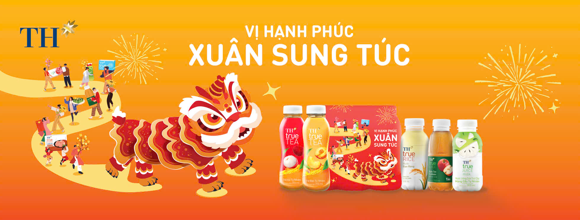 Nước gạo rang TH true RICE