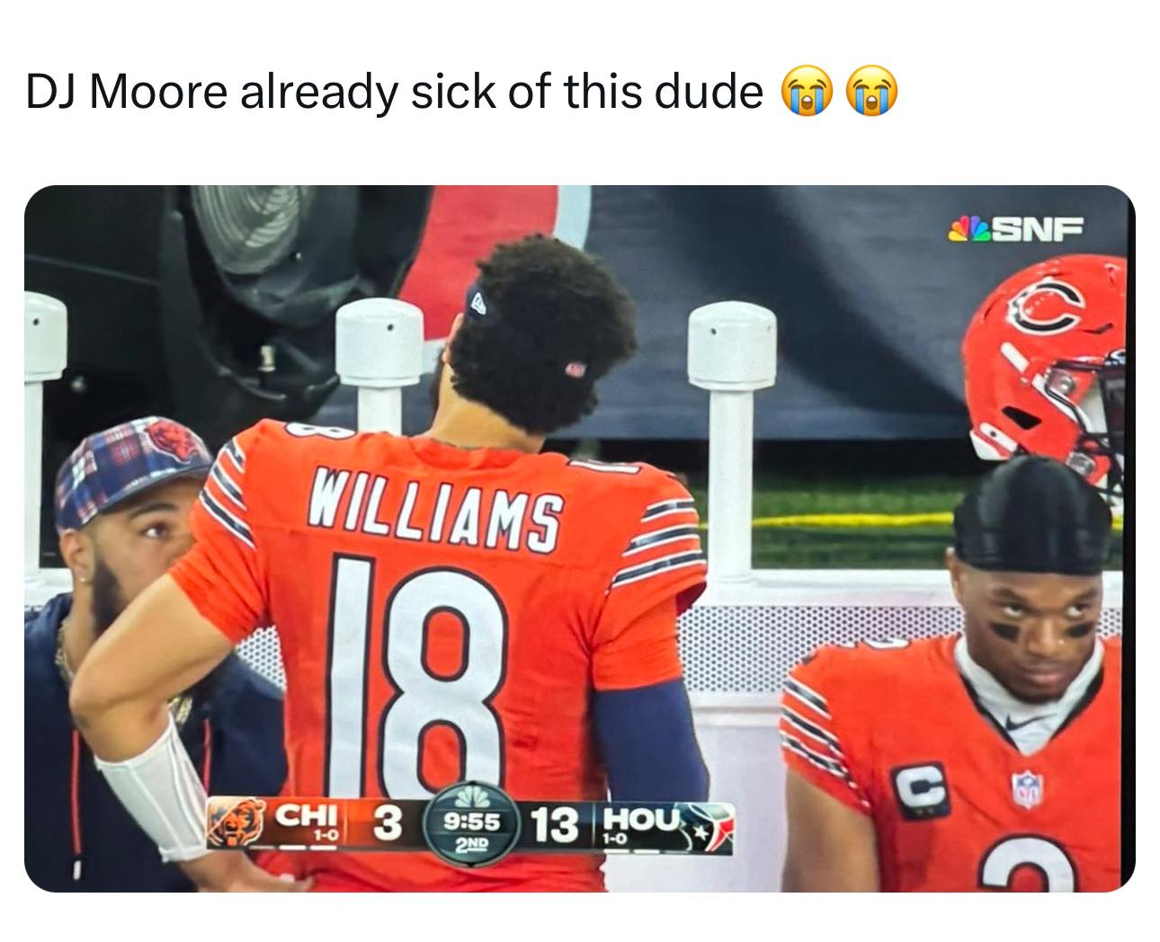 NFL Memes - New QB, same offense, same ol’Bears… 🤣🤣🤣