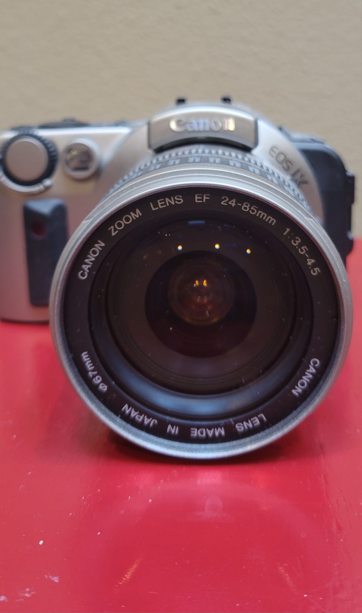 Canon ix with 24-85mm lens, a unique vintage camera