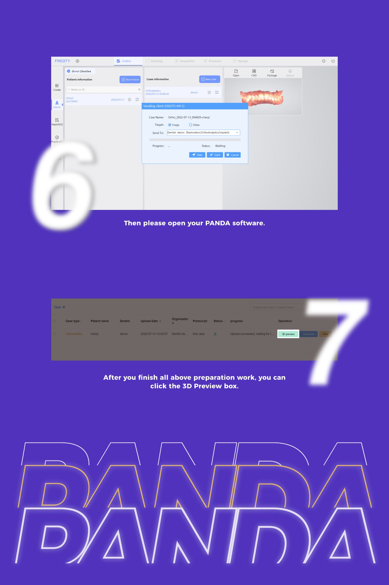 Panda Scanner - 👏👏👏 FREQTY CLOUD Adds 3D Preview Function...