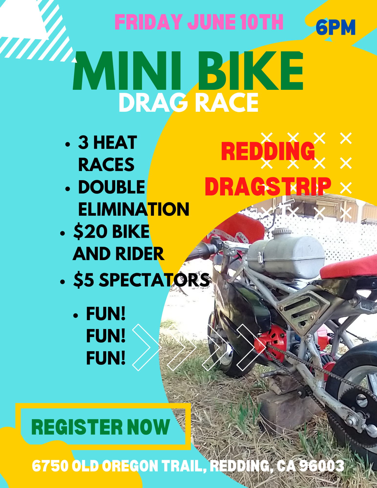 Mini Bike Ride Out Event in California and Chicago