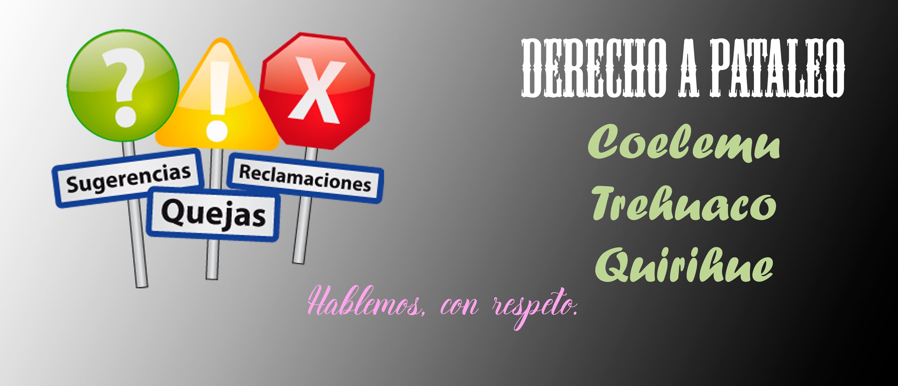 Derecho a pataleo Coelemu - Trehuaco - Quirihue | Coelemu