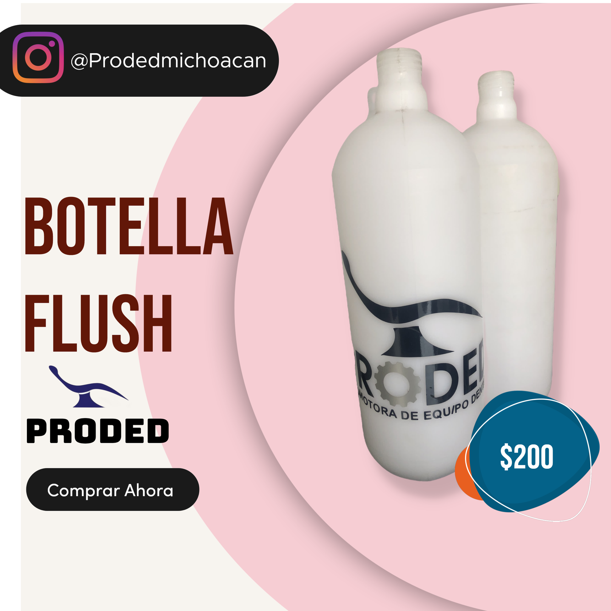 VENTA BOTELLA FLUSH 😀🤩 Necesitas una... - Proded Michoacan
