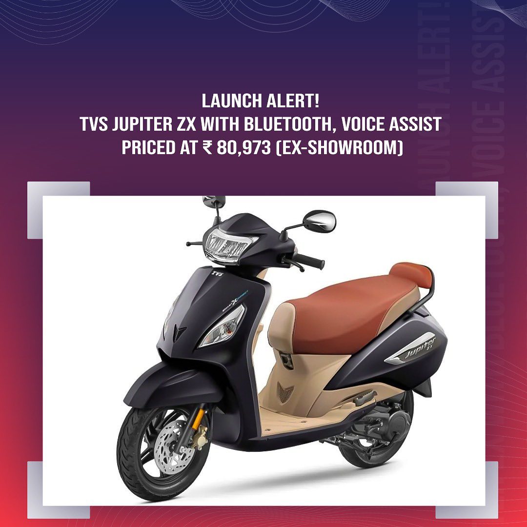 TVS Motor Company has added a new variant to its TVS Jupiter 110cc
